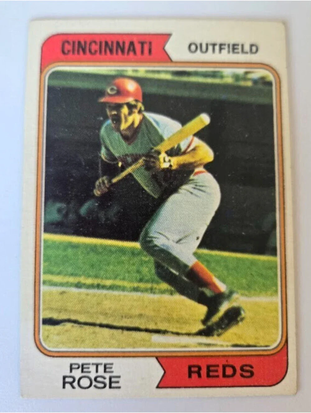 1974 Topps #300 Cincinnati Reds Vintage Baseball Card MLB